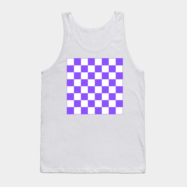 Checkered Pattern | Chessboard Pattern Tank Top by OverNinthCloud